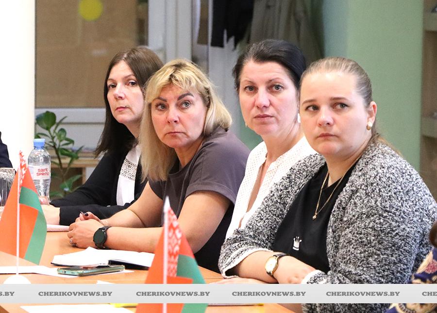 Учеба идеологического актива Чериковского района прошла на базе районной библиотеки