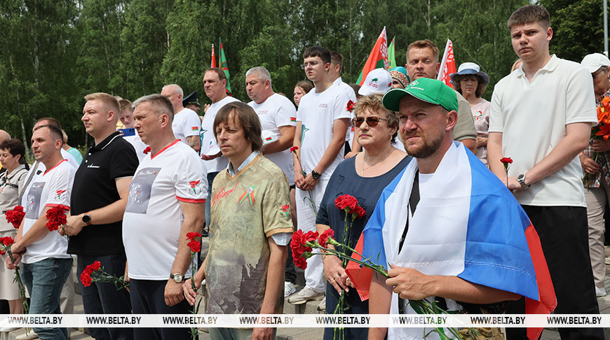 Белорусско-российский “Марш Победы” прибыл в Дубровенский район