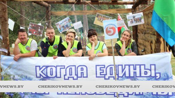 Круто ты попал на турслёт: трудовые коллективы Чериковщины соревновались на берегу Сожа