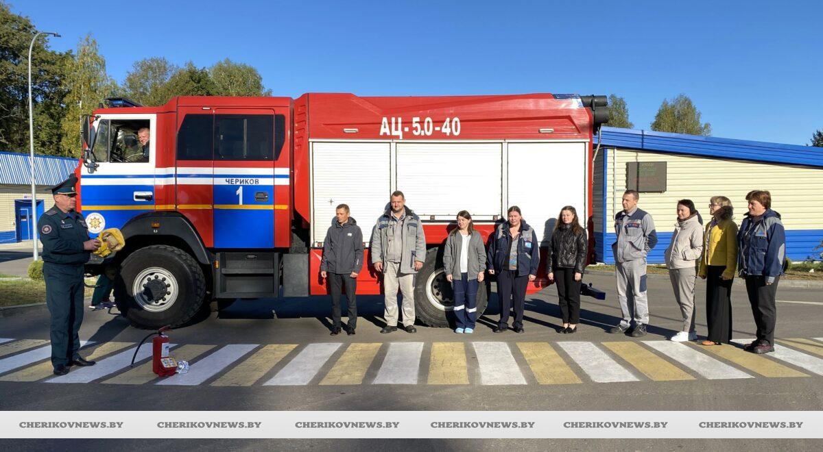 Безопасность в приоритете: в Чериковском РГС отработали действия при чрезвычайной ситуации
