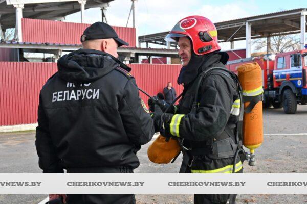 Проверка на прочность: комплексные учения по гражданской обороне проходят в Черикове