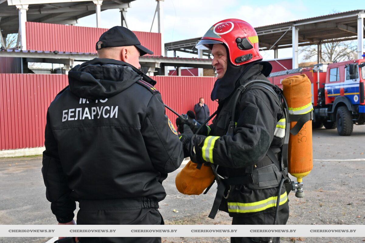 Проверка на прочность: комплексные учения по гражданской обороне проходят в Черикове