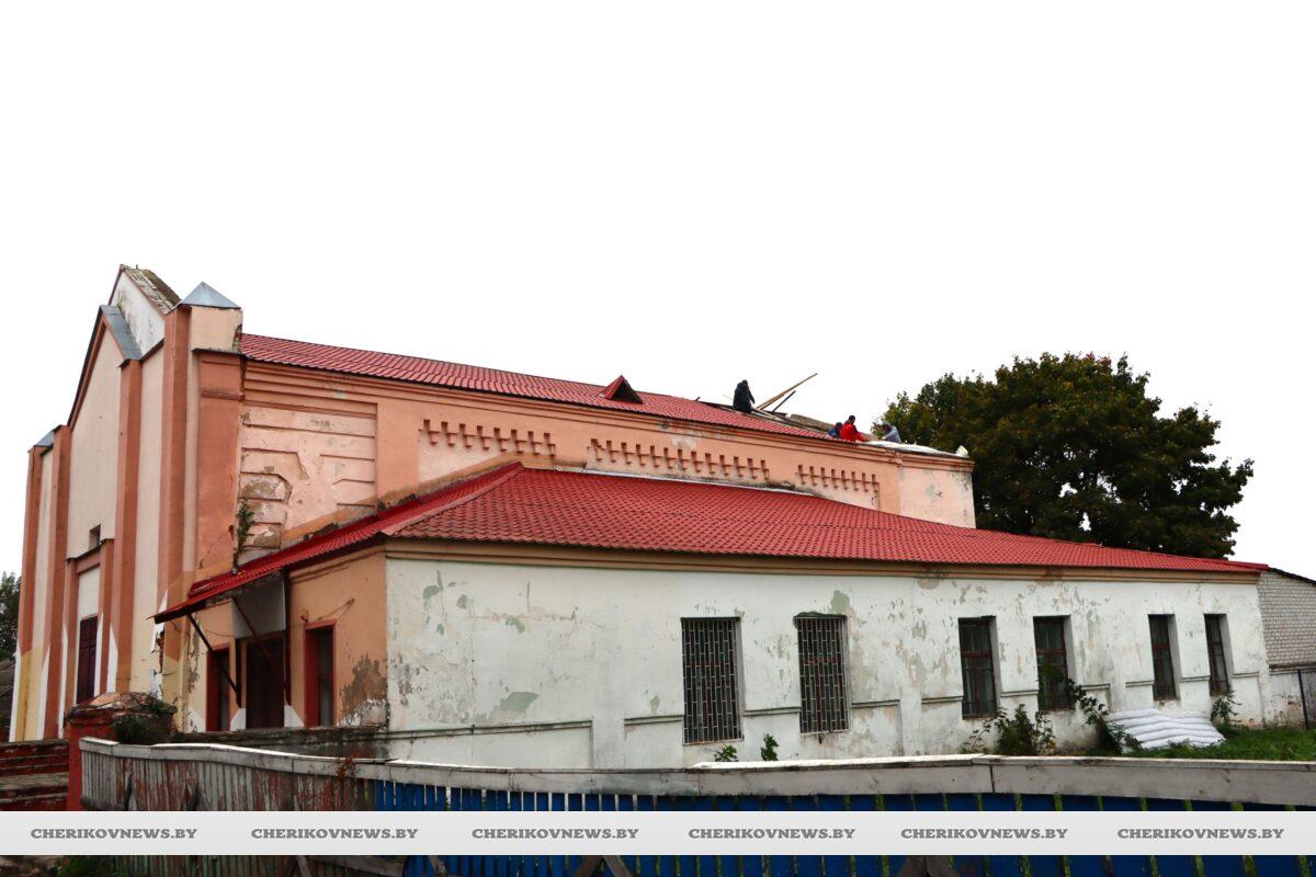 В Черикове приступили к ремонту костела