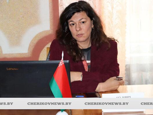 «Семья — это то, что нужно беречь»: гендиректор БЕЛТА в рамках ЕДИ провела встречу с трудовым коллективом эксбазы «Чериков»