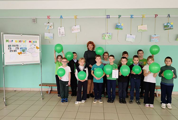 Эко-приключение: неделя «Человек и мир» прошла в начальных классах средней школы № 2 г.Черикова