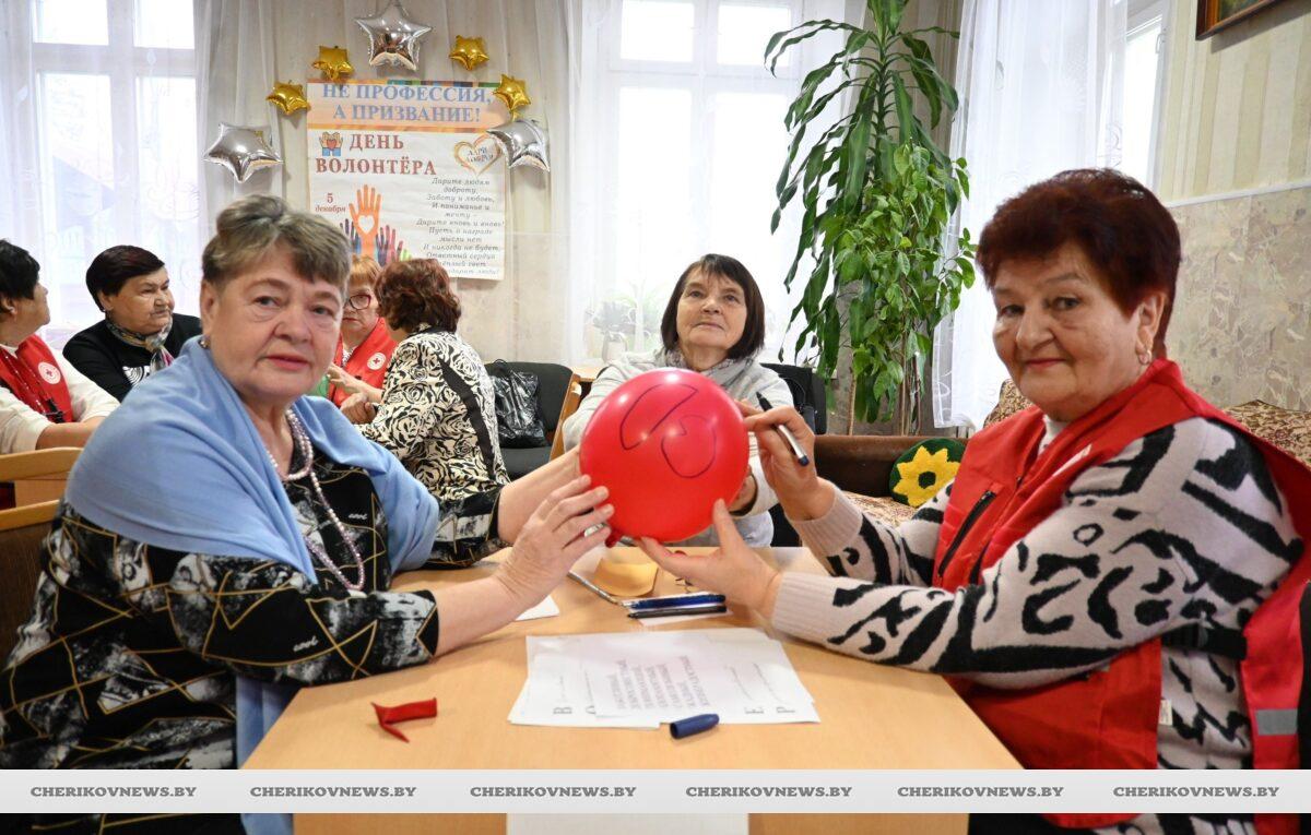 Мероприятие в честь волонтеров прошло в Чериковском РЦСОН
