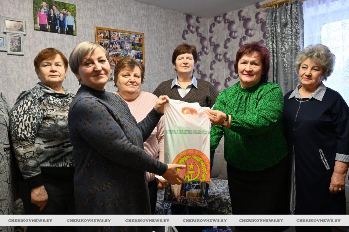У Чериковской районной организации ветеранов год начинается с добрых дел