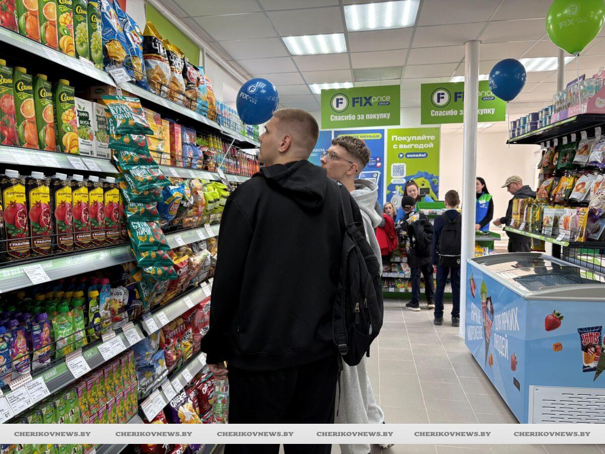 В Черикове открылся новый магазин