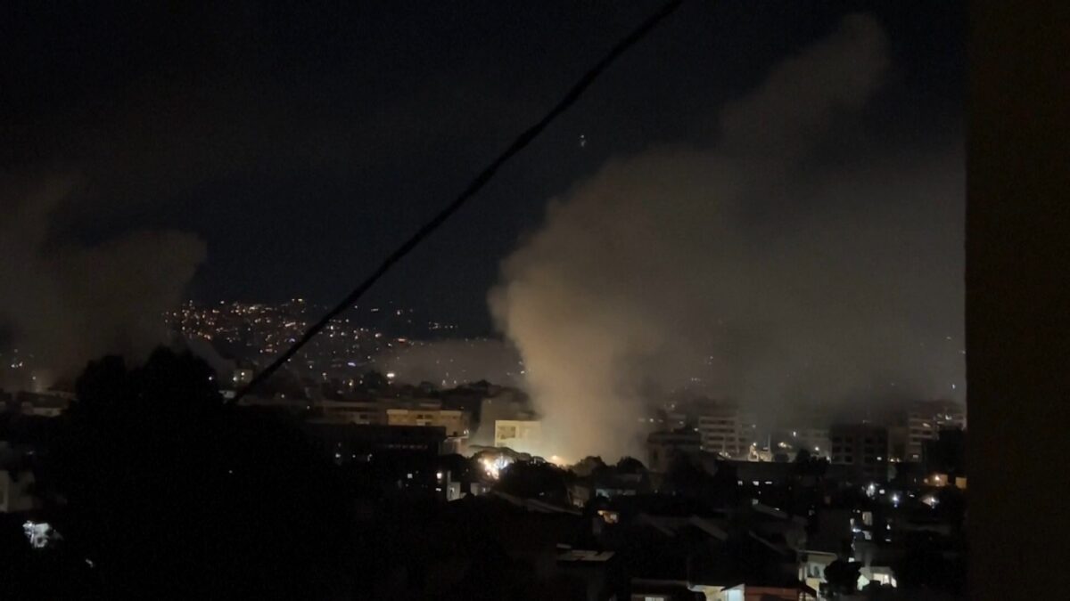 Израиль начал удары по территории Ливана