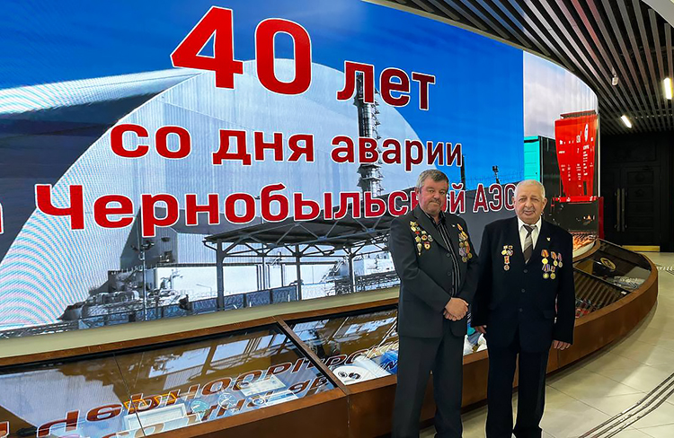 Ликвидаторы аварии на Чернобыльской АЭС из Черикова приняли участие в областном памятном мероприятии