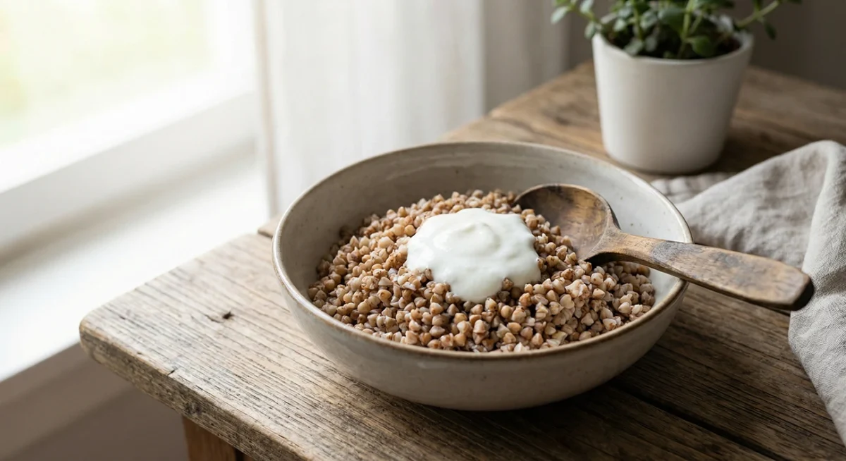 Гречка с кефиром утром: что происходит с организмом через семь дней