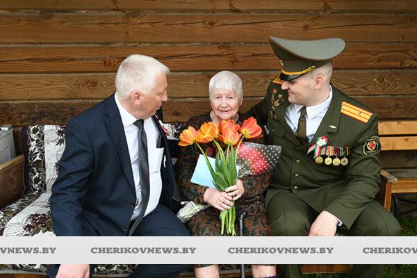 Спасибо за тот победный май! Ветераны Чериковского района продолжают принимать поздравления с Днем Победы