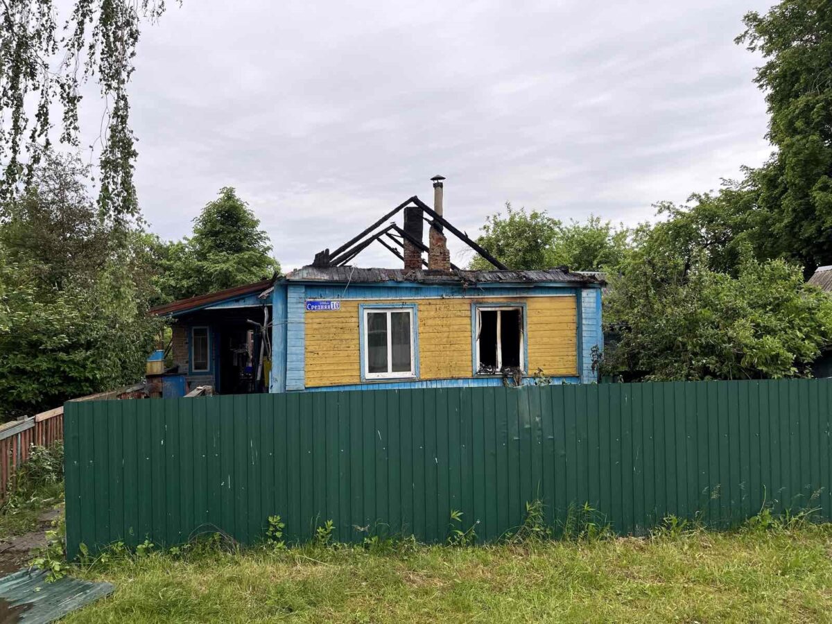 Трагедия в Чериковском районе: пожар унес жизнь человека