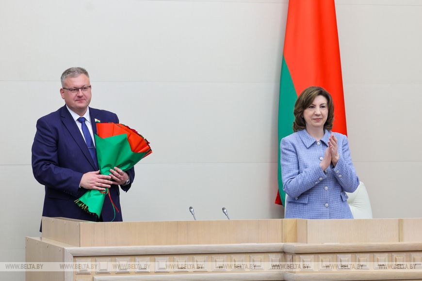Игорь Брилевич избран заместителем председателя Совета Республики