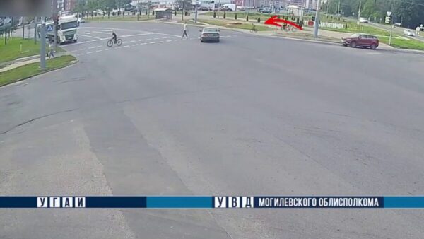 ДТП в Могилёве: водитель BMW сбил 6‑летнего велосипедиста на регулируемом переходе