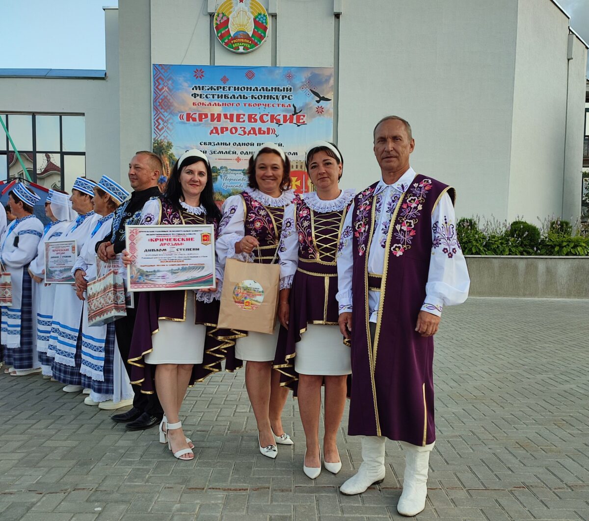 Чериковские артисты и байкеры зажгли на новом фестивале в Кричеве