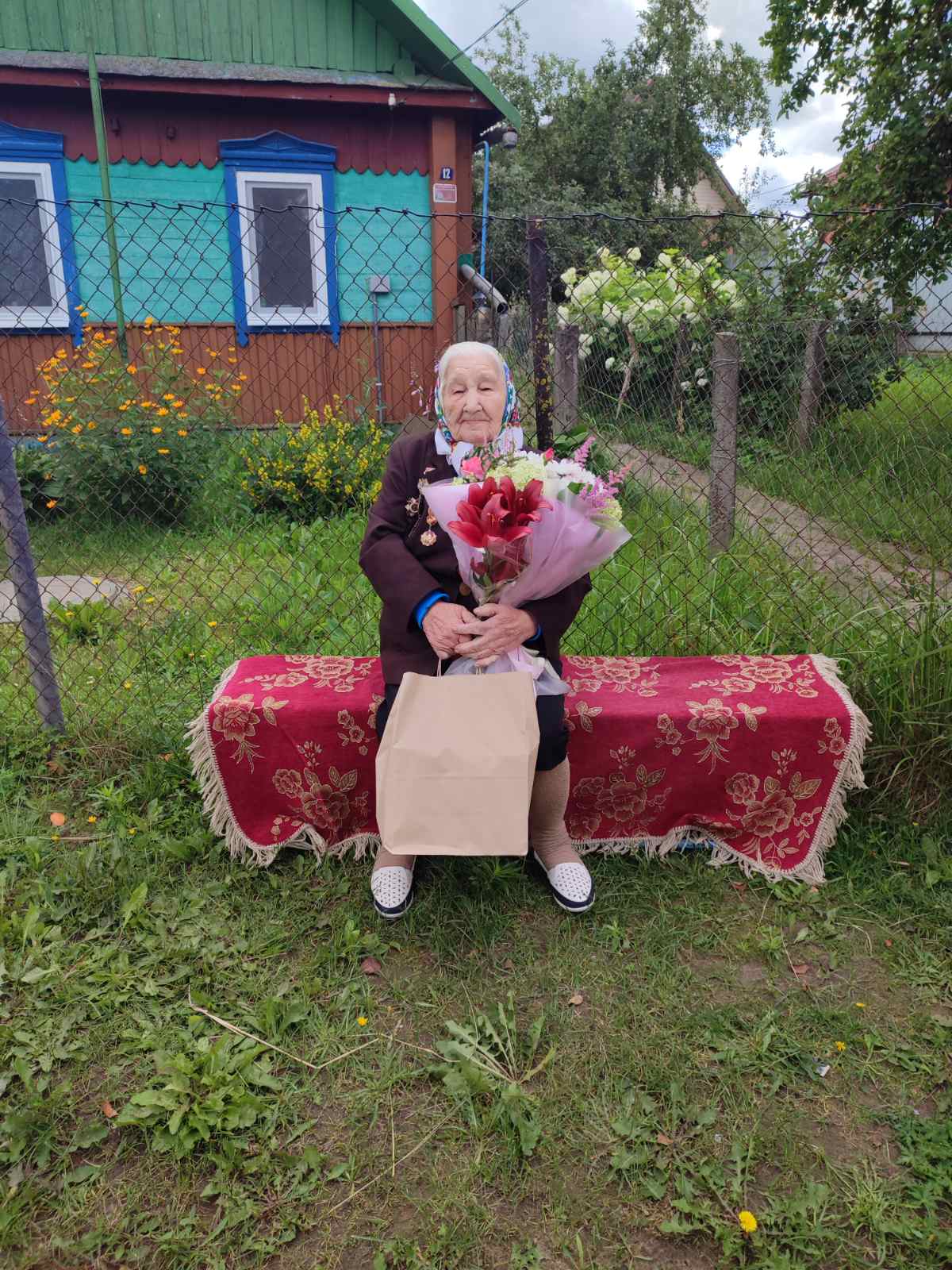 Живая легенда: ветерана Великой Отечественной войны из Черикова поздравили со 101 днем рождения