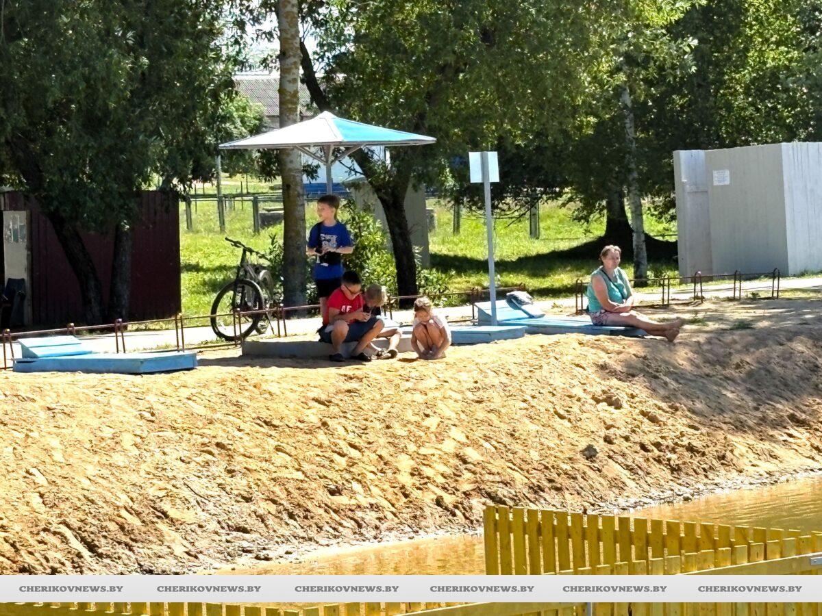 Пляжи Чериковского района: вода безопасна, контроль продолжается